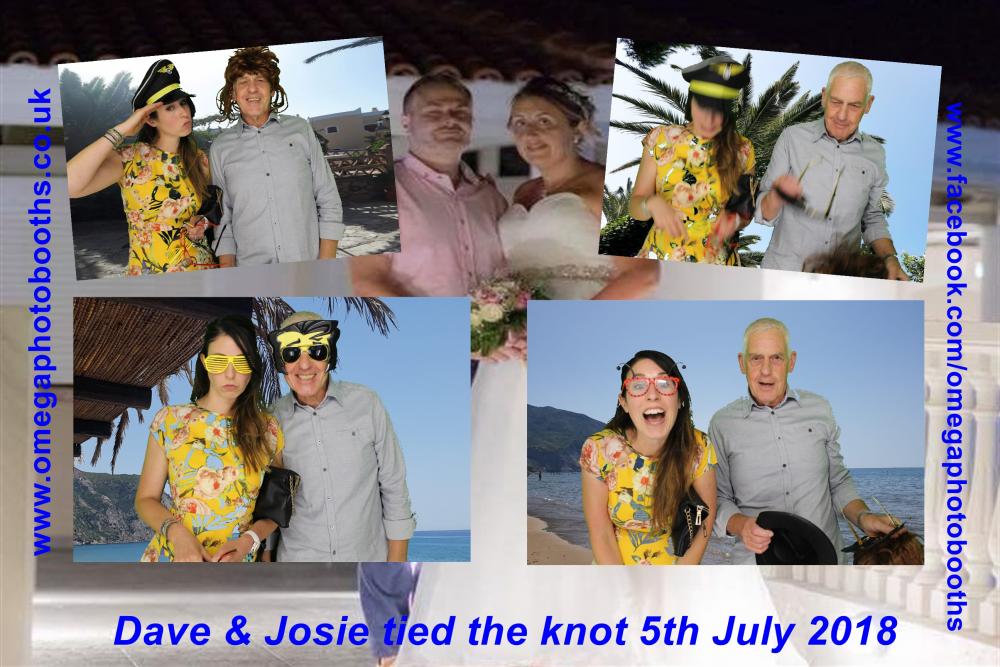 Josie & Dave's wedding  | View more photos from the event at gallery.omegaphotobooths.co.uk/u/Omega-Photobooths/Josie-Daves-wedding